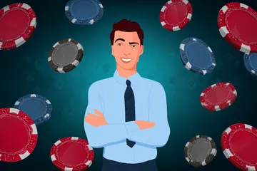 A bright, atmospheric shot of casino chips and bonus elements symbolizing special app-only rewards at BD9.